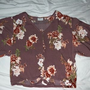 Abound Floral Blouse